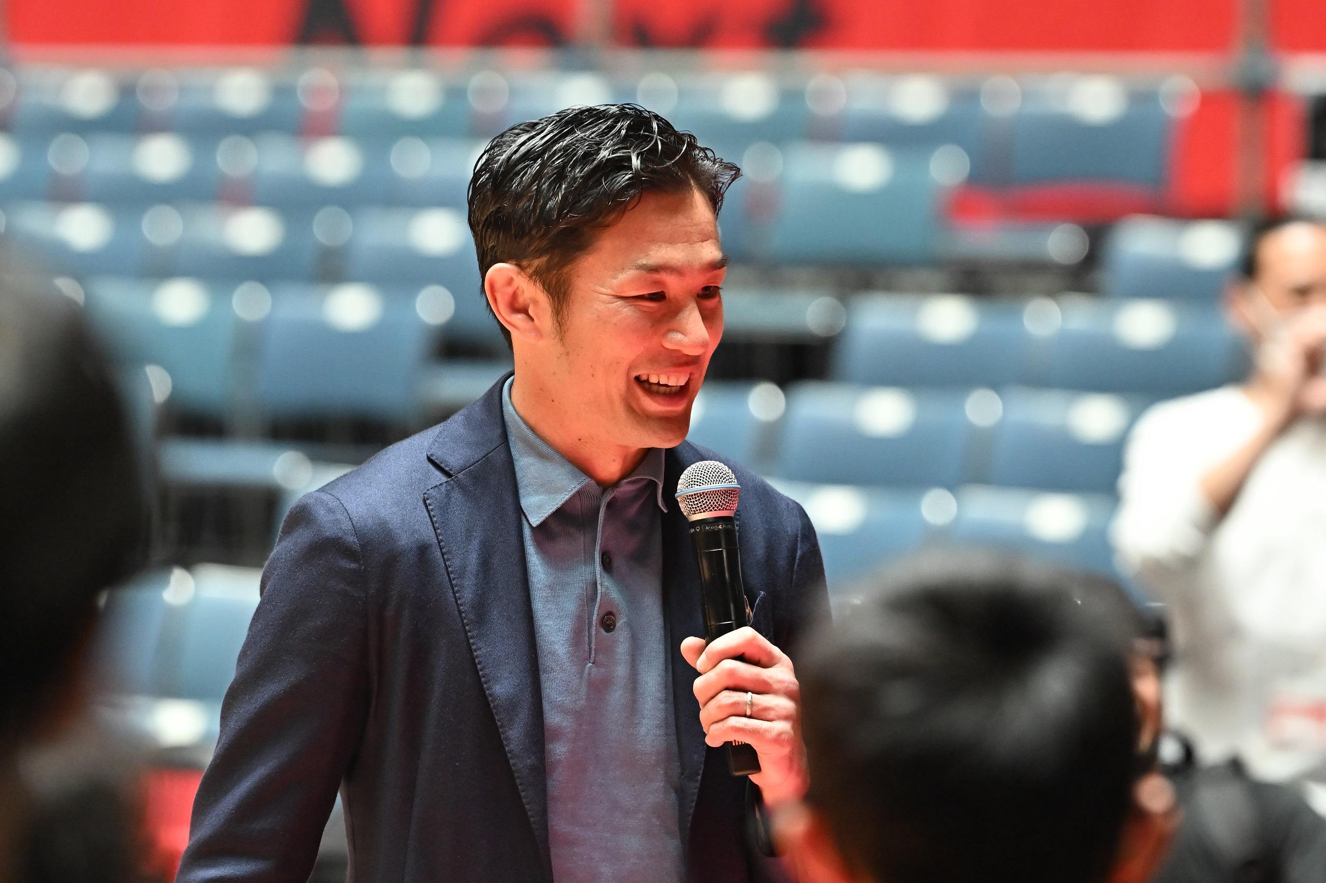 一般社団法人「スポーツを止めるな」共同代表理事の廣瀬俊朗（ラグビー元日本代表）さん