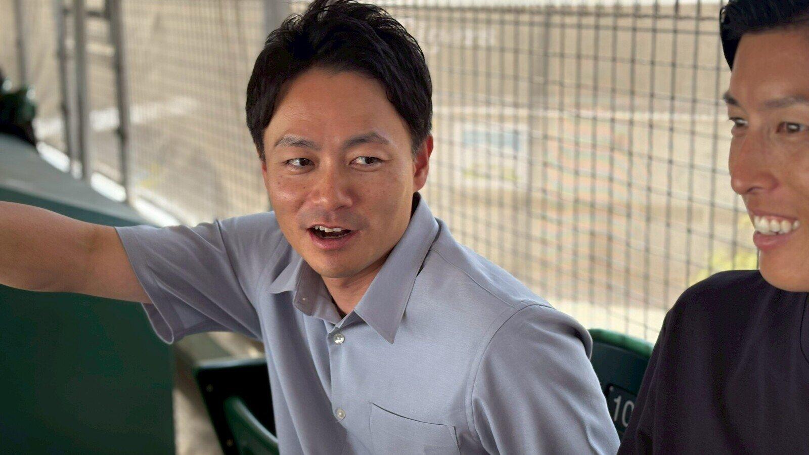 森田京之介　トヨタイムズスポーツキャスター。前職はテレビ東京アナウンサー  