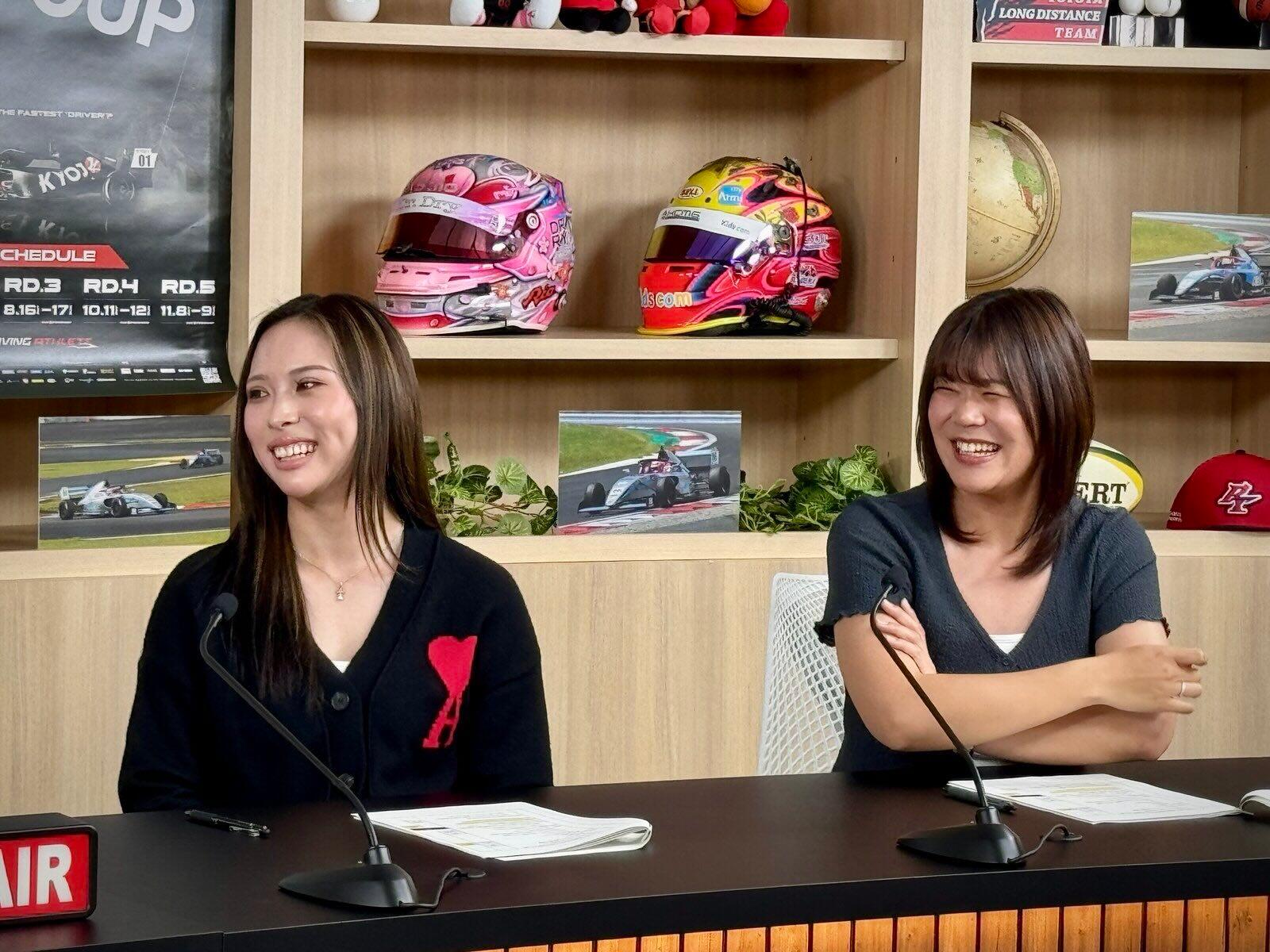 左:下野璃央選手 右:翁長実希選手